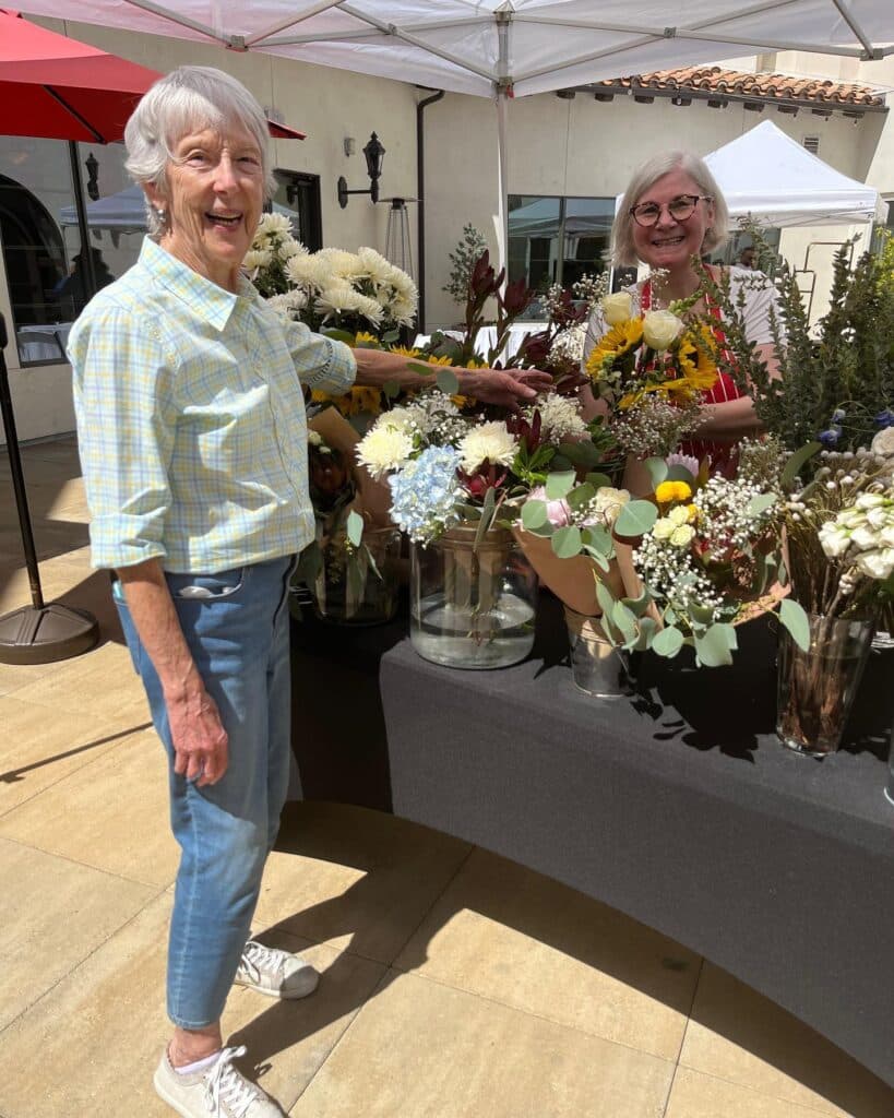 Farmers Market 2 Residents and guests at the Farmer's Market Event.
