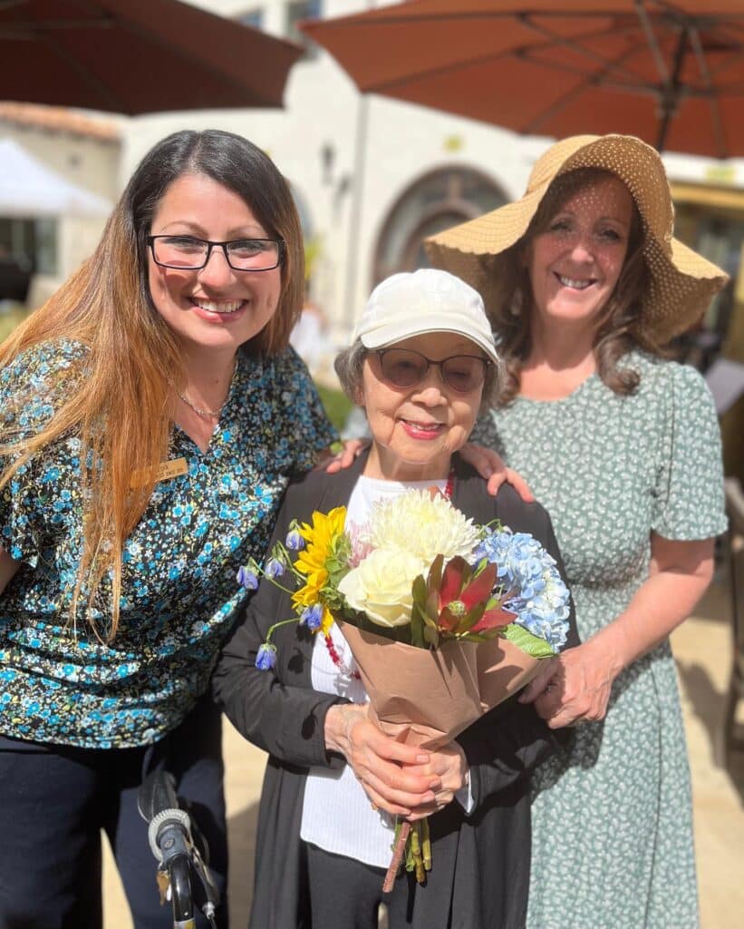 Farmers Market 4 Residents and guests at the Farmer's Market Event.