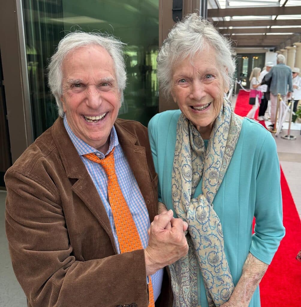 Henry Winkler 4 Residents and guests at the Henry Winkler Red Carpet Speaker Series Event.