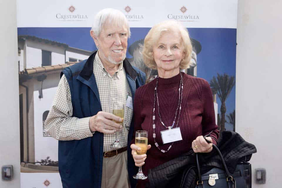 Residents and special guests at Crestavilla for the Henry Winkler Red Carpet Speaker Series Event.